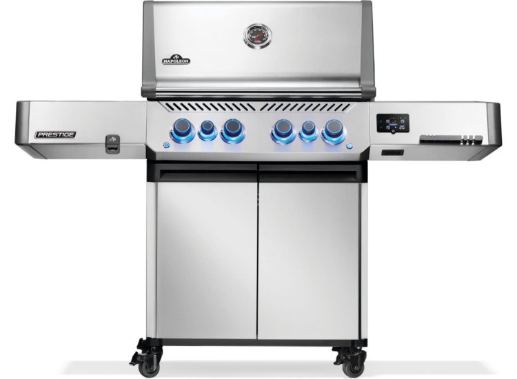 Napoleon Prestige 500 Connected RSIB Natural Gas Grill with Infrared Side and Rear Burner