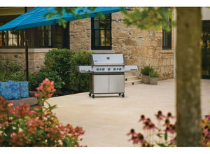 Napoleon Prestige 665 RSIB Liquid Propane Gas Grill in Stainless Steel