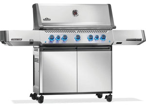 Napoleon Prestige 665 RSIB Liquid Propane Gas Grill in Stainless Steel