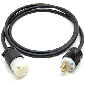 Nanolux Cord Connector with twist lock, 120v 6'