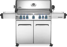 Napoleon Prestige 665 Propane Gas Grill with Infrared Side and Rear Burners, Stainless Steel