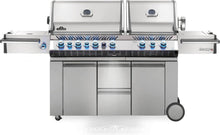 Napoleon Prestige PRO 825 Propane Gas Grill with Power Side Burner and Infrared Rear & Bottom Burners, Stainless Steel