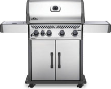 Napoleon Rogue XT 525 Natural Gas Grill with Infrared Side Burner, Stainless Steel