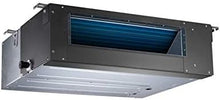 Tri 3 Zone 9,000 + 9,000 + 18,000 BTU Concealed Duct Mini Split Air Conditioner and Heat Pump Full Set with 25ft Installation Kits