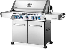 Napoleon Prestige 665 Natural Gas Grill with Infrared Side and Rear Burners, Stainless Steel