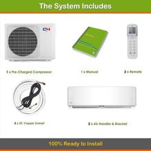 Cooper and Hunter 2 Zone Mini Split - 12000 + 18000 Ductless Air Conditioner - Pre-Charged Dual Zone Mini Split - Includes Two Free 25' Linesets - Premium Quality - USA Parts & Awesome Support