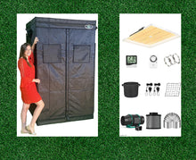 Hydroponics Grow Tent Kit - 4'x4' - 16 Plant