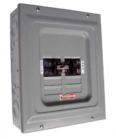 Generac 60/60 Amp Single Load/Mains Only Manual Transfer Switch