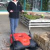 Bissell Commercial BG-697 38 inch Battery Powered Triple Brush Sweeper