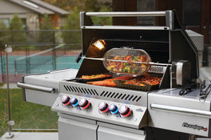 Napoleon Prestige PRO 500 Natural Gas Grill with Infrared Rear and Side Burners, Stainless Steel