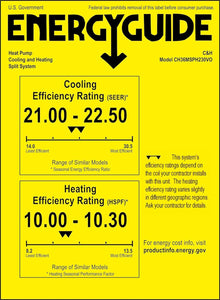 Cooper & Hunter Dual 2 Zone 12,000 30,000 BTU Ductless Mini Split AC/Heating System, Pre-Charged, Heat Pump, 22.5 SEER, Including 25ft Copper Line Set and Communication Wires