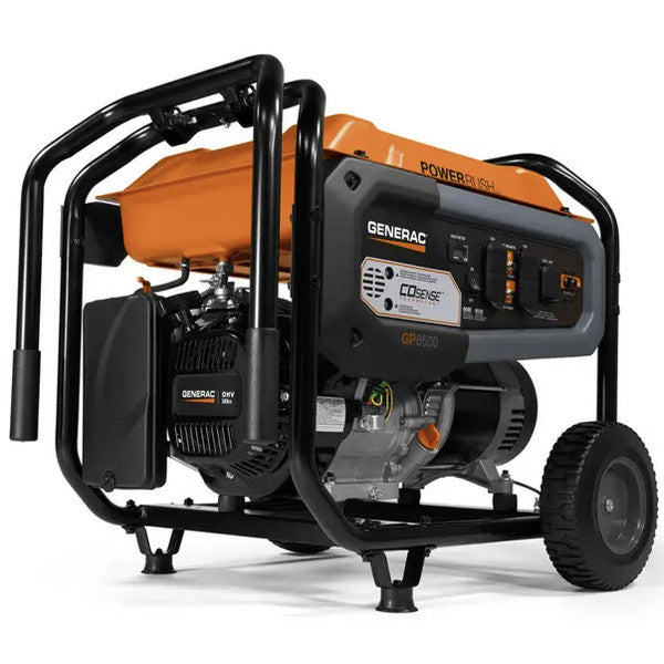 Generac Generator, Portable, Series Gp6500 389 Pr W/Cord 49 St./Can