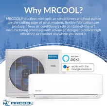 MRCOOL Multi-Zone DIY 2-Zone Ductless Heat Pump, White