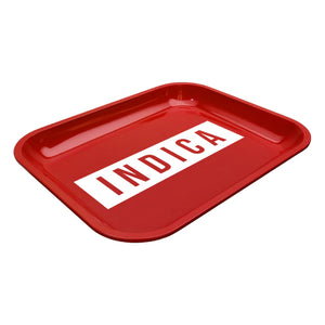 Large Dope Trays x Indica -  red background white logo