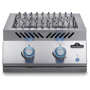 Napoleon Built-In 700 Series 18" Dual Range Top Burner Natural Gas, Stainless Steel