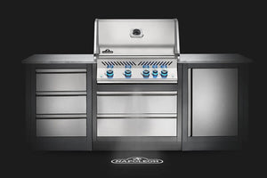 Napoleon Built-in Prestige PRO 500 Natural Gas Grill Head with Infrared Rear Burner, Stainless Steel