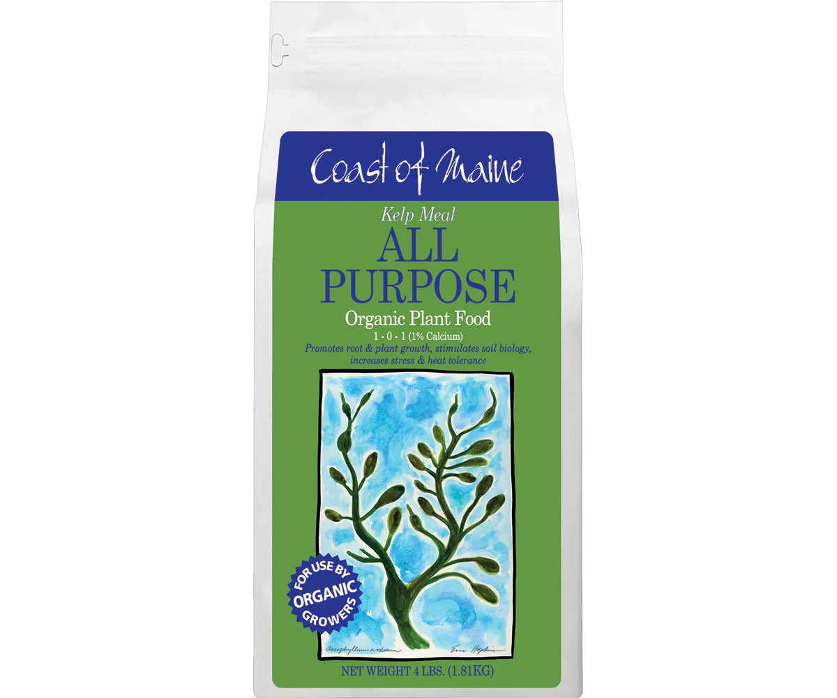 Coast of Maine Kelp Meal Organic Plant Food 1-0-1 4lb