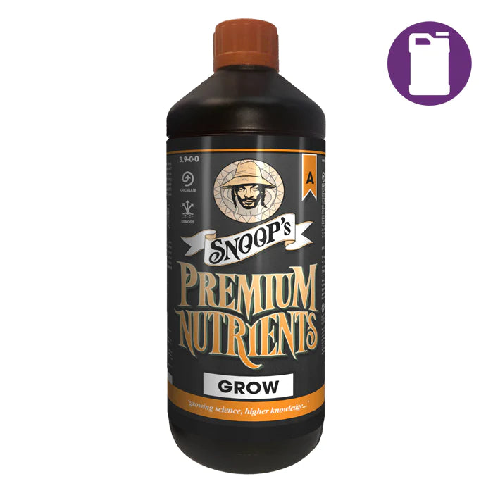 Snoop's Premium Nutrients Grow A Circulating 3.9-0-0 (Hydro Recirculating)