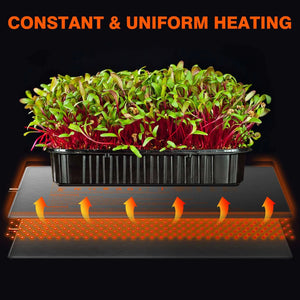 Spider Farmer 10”X20.75” Seedling Heat Mat & Controller Set