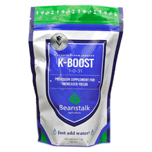 Bean Stalk K-BOOST controlled release fertilizer to boost potassium - 1 lb pouch - Case of 20