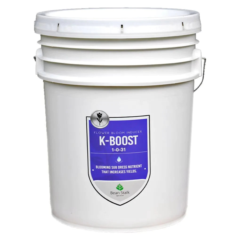 Bean Stalk K-BOOST controlled release fertilizer to boost potassium - 50 lb pail