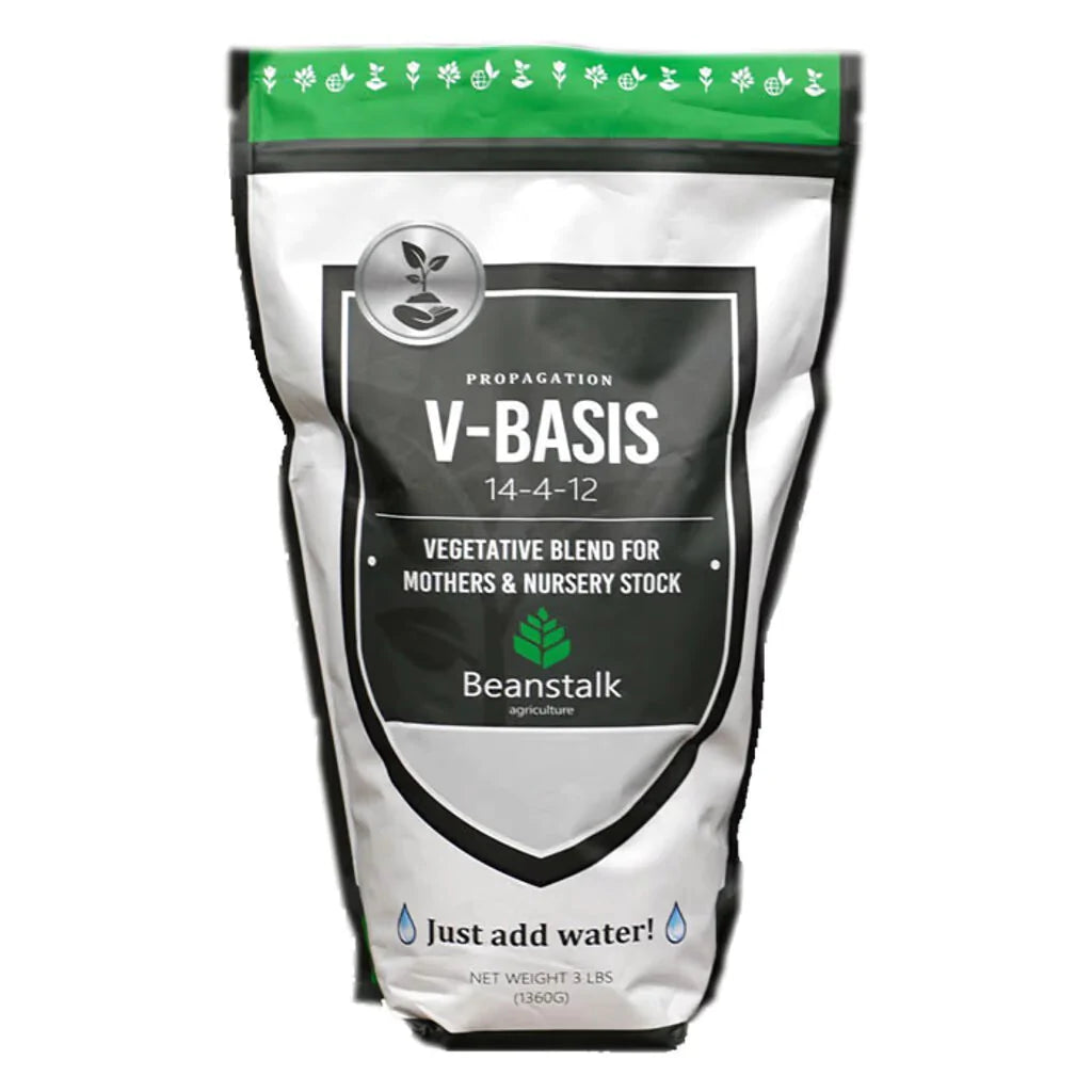 Bean Stalk V-Basis controlled release fertilizer for Veg - 3 lb pouch - Case of 10