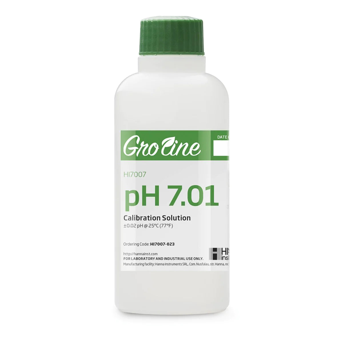 GroLine pH 7.01 Calibration Buffer (230 mL)