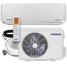 Pioneer® 9,000 BTU 24 SEER2 Ductless Mini-Split Inverter++ Energy-Star Air Conditioner Heat Pump System Full Set 230V