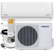 Pioneer® Diamante Ultra 12,000 BTU 22 SEER Wi-Fi Ductless Mini-Split Inverter++ Air Conditioner Heat Pump Full Set with 16 Ft. Kit - 110/120V