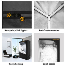 Spider Farmer 55”x28”x80” 140cm x 70cm x 200cm Indoor Grow Tent